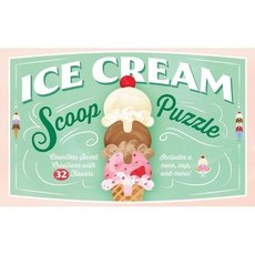 Ice Cream Scoop Puzzle : Countless Sweet Creations With 32 Flavors, Chronicle Books, Ferone, Sar.., Chronicle Books