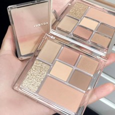 Judydoll橘朵 玩趣七色眼影盤 高光腮紅修容一體盤 台灣現貨, New 26 內附鏡子 現貨⚡️, 1個