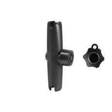 자동차 오토바이용 알루미늄 핸드폰 거치대 연결 암 마그네틱 스탠드형 대시보드 차량용클램프, 단일 모델, 15cm 연결봉 금속형 도난방지