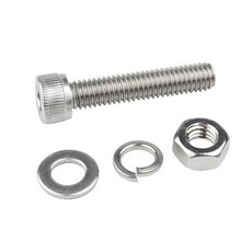 304 스테인레스 스틸 M5 컵 헤드 육각 볼트 너트 패드 조합, 10개, 10mm