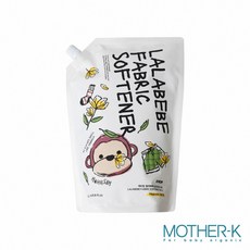 LALABEBE 衣物柔軟精補充包，植物性配方，溫和呵護衣物纖維，持久清新香氣