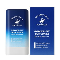 비버리힐스폴로클럽 파워핏 선스틱 SPF50+ PA++++ 번들거림없는 강력한 피부밀착 매트선스틱, 1개, 19g