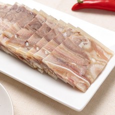 김해 명물 쫄깃한 수제 돼지머리 편육 혼술 안주 캠핑용 야식, 200g, 2개, 국내산 편육