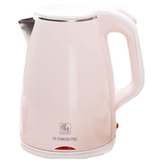 鍋寶316保溫雙層不銹鋼快煮壺-1.8L 粉色 快煮節能省時 大口徑易清潔, KT-90183P