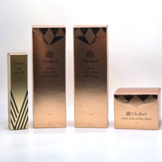 끌레드벨 콜라겐리프팅 기초세트 (스킨 로션 크림 아이크림) + 세안퍼프 증정, 1세트