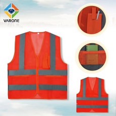안전조끼 신호수안전조끼 형광조끼 단체조끼 여름망사조끼 교통조끼 형광오렌지, 1개