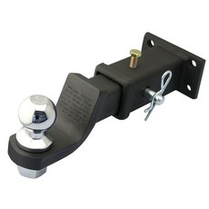 트레일러 견인장치 픽업트럭 볼마운트 고리 악세서리 연결 부품 부속품 차량용, 1개, 블랙+핀 5개