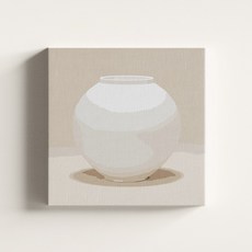 diyee 피포페인팅 명화 그리기 20x20cm, 1개, A51 달항아리