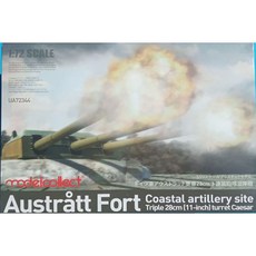CUA72344 1대72 2차대전 독일군 28cm 해안포, 1개