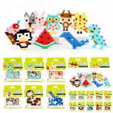 유니블럭 펭귄 1개입 미니블럭 어린이집생일선물