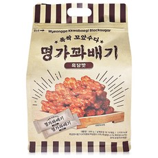 명가 꽈배기 흑당, 16개, 500g
