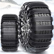 케이블 타이 우레탄 타이어 스노우체인 10개, 1세트