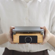 레가토 미니 개인용 전기그릴 JF-G202, 레드 오크