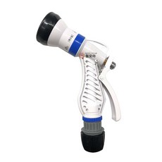 베란다 수도 호스 물 분사기 분사건 호수 청소 호스건 스프레이건 세차 정원 국산 다기능, 1개, 하얀색