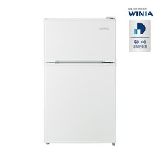 위니아 소형 냉장고 2도어 87L, WRT087BW(A) WRT087BW(A)
