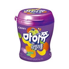 크라운 마이쮸 용기 포도, 110g, 9개