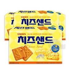 치즈 샌드 240g 4입 사무실 학교 유치원 행사 탕비실 병원 간식, 1개