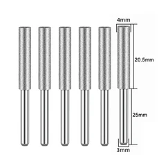 전기 톱 샤프닝 키트 전기 그라인더 샤프닝 폴리싱 어태치먼트 세트 톱 체인 도구 드릴 로터리 액세서리 세, 03 6Pcs, 01 M, 1개