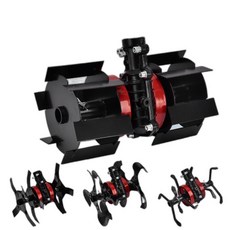 예초기 로타리날 7T 24/26mm 고랑파기 톱날 부품 관리기, F_깊은 갈이 칼 2개