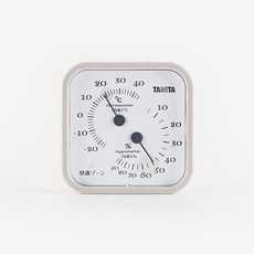 타니타 아날로그 온습도계 TT-557, 그레이, 1개