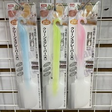 日本 一體成型奶油刮刀 大 ECHO 軟性 刮刀 不挑色 軟性刮刀, 1個