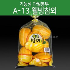 다담아 A-13 웰빙참외 과일봉투(100매) 숨쉬는필름 청과봉투, 1개, 투명