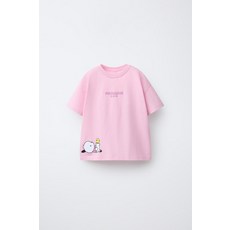 ZARA 자라 POCHACCO AND HIS FRIENDS © SANRIO 티셔츠 - 로즈핑크 7878/599/620 151056