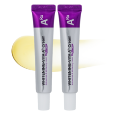 알엑스더마 화이트닝 비타A크림 레티날 1300ppm크림 레티놀 비타민A 주름개선 미백 검버섯 기미 제거 나이트 크림, 20g, 2개