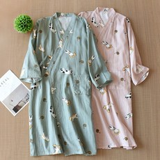 노바(Nova) 커플 고급 거즈면 바스로브