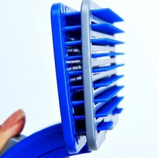 원터치 털제거 강아지빗, 소형