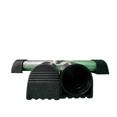 小型拒馬－馬鞍形腳塞（使用橡膠製品 更加耐用)門擋 安全防護, 1個