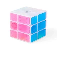 QiYi 아이스 앰버 시리즈 큐브 피셔축미러 큐브 3x3 교육 퍼즐 매직 선물 장난감 Cubo Magico, [03] Windmill