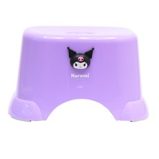 홈앤키즈 산리오 쿠로미 피규어 욕실의자 목욕의자 발받침대 화장실의자 목욕탕의자 미끄럼방지 낮은 간이 의자