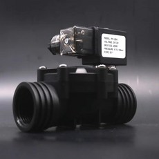 밸브 솔레노이드 워터 1/2" 3/4" 1" 2/2방향 파일럿 유형 플라스틱 평상시 닫힘 10bar AC220V DC12V 24V, 24V용