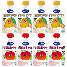 얼티브 요거망고 + 요거애플, 4세트, 100ml