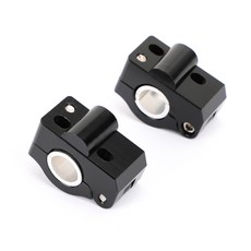 22/28MM通用款加厚鋁合金手把加高 黑色 極限超快感, 1個