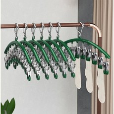 빨래집게 옷걸이 모자 양말 다용도 집게형걸이 건조대, 1개, 상세페이지 참조