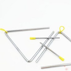 간단한 쉬운 악기 트라이앵글 손잡이형