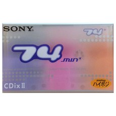 소니(SONY) 하이포지션 카세트 테이프 C-74CDX2H 74분