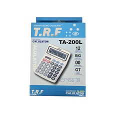 TRF계산기 TA-200L 12자리 1개입 규격100X136mm 1개입