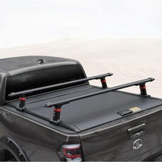 픽업트럭 크로스바 적재함 가로바 트렁크 프레임 세트 자동차 베드 지붕 후면 랙 수하물칸, 일반형 2개(조절안됨)