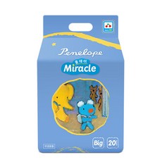 페넬로페 미라클 올데이 팬티기저귀 공용, 6단계, 20매