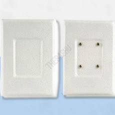 안전우유투입구마개 우유구멍차단마개 현관문 우유투입구 마개 사각