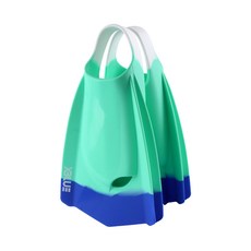 XBL-5600-민트블루 Tero 숏핀 트레이닝 훈련용 오리발, 38-39