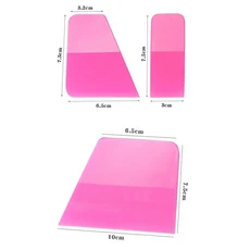235Pcs PPF 스퀴지 키트 창 색조 포장 고무 스크레이퍼 도구 자동차 페인트 보호 필름 설치