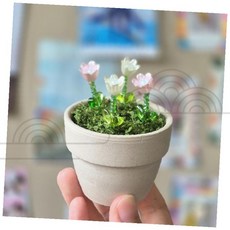 튤립 비즈 식물 반려 화분 DIY 키트 세트 공예 수업 재료 만들기