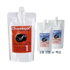 [디어스] 슈보 에이플러스 볼륨 매직 스트레이트 크림(손상모발용) 1제500ml+2제500ml(크림), 1개