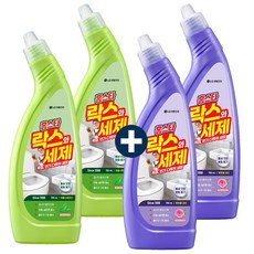 홈스타 락스와 세제 750ml 2종 세트 (후로랄파인 2개 + 허벌시트러스 2개), 4개