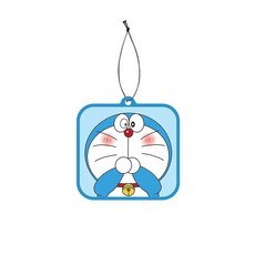 多啦A夢造型 汽車香氛片, 1個, 摀住藍貓（海洋）