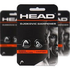 헤드 테니스 뎀프너 엘보링 조코비치 2입, 블랙, 1세트